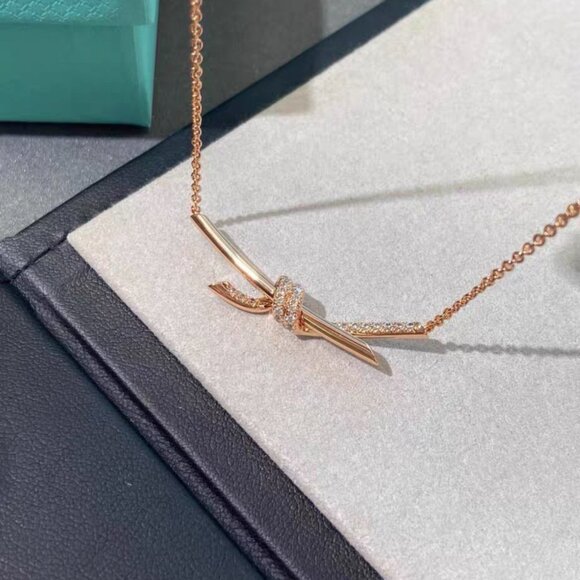 Tiffany & Co. Knot Pendant Necklace - Picture 6 of 6